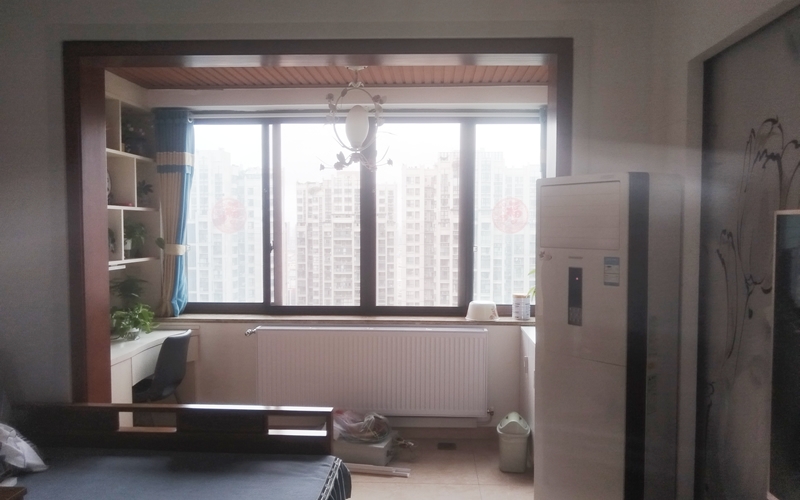 【金牛万达D组团1-1-2807】德国威能明装暖气片安装施工