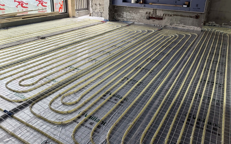 【招商未来公园城5-2-302】德国威能地暖安装施工案例