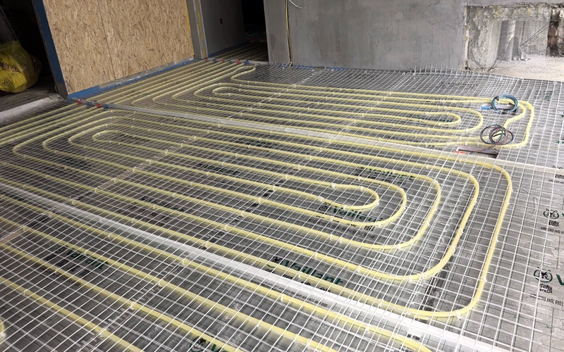【明信天府壹号24-3-302】德国威能地暖安装施工案例
